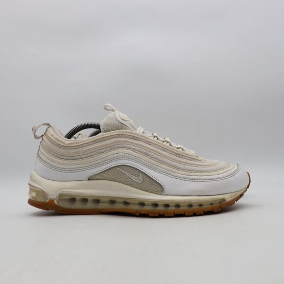 Nike Air Max 97 Triple White Men’s 10.5 Running Athletic Sneakers DJ2740-100 - Picture 1 of 11